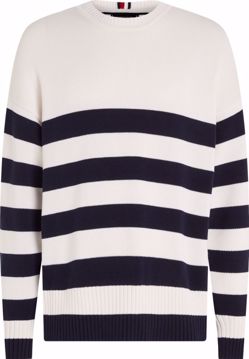 TH BRENTON STRIPE CREW NECK